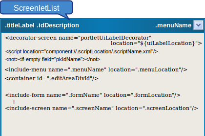 ScreenletList